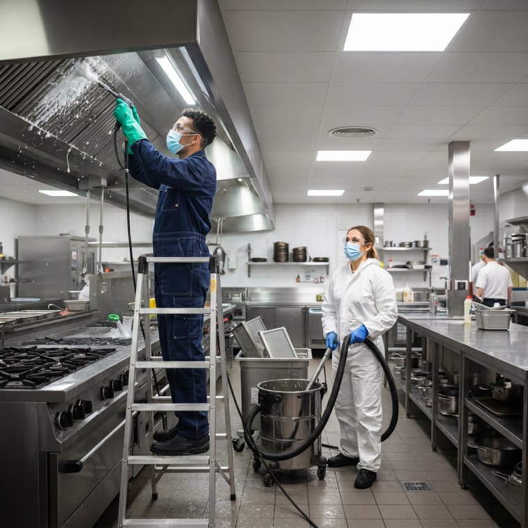 Ceiling & High-Level Cleaning