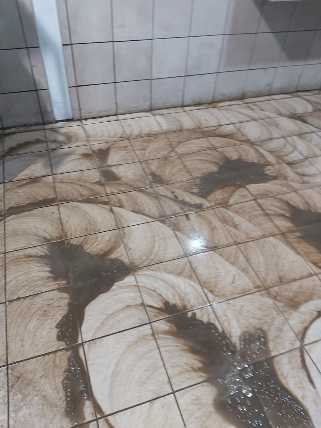 Stain treatment lifting marks out of marble